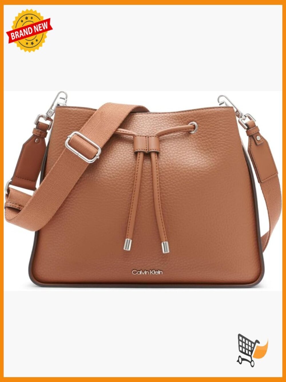 Women's Drawstring Adjustable Hobo Handbag with Pockets